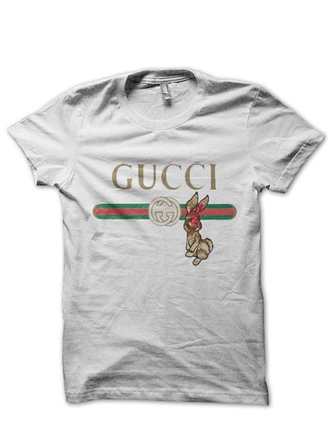 gucci rabbit tshirt|Gucci t shirt online shop.